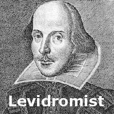 Shakespeare was a Levidromist